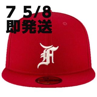 フィアオブゴッド(FEAR OF GOD)のFear of God NEW ERA Red 7 5/8 キャップ(キャップ)