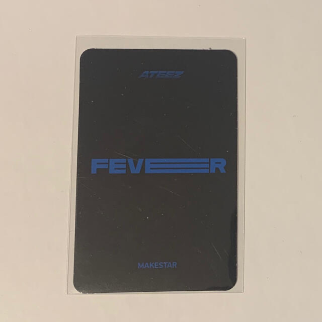 ATEEZ(エイティーズ)のウヨン ATEEZ アチズ ZERO FEVER Makestar トレカ エンタメ/ホビーのCD(K-POP/アジア)の商品写真