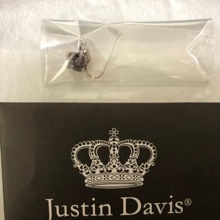 ジャスティンデイビス(Justin Davis)のジャスティンデイビスシルバーピアス片方未使用(ピアス(片耳用))