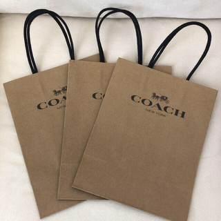 コーチ(COACH)の新品★COACH コーチ ショップ袋 3枚セット(財布)
