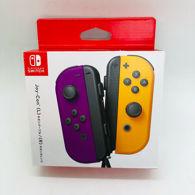 Joy-Con(L) ネオンパープル/(R) ネオンオレンジ39sshop