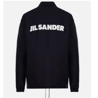 ジルサンダー(Jil Sander)のJIR SANDER IT46サイズバックロゴ　コットンジャケット(ナイロンジャケット)