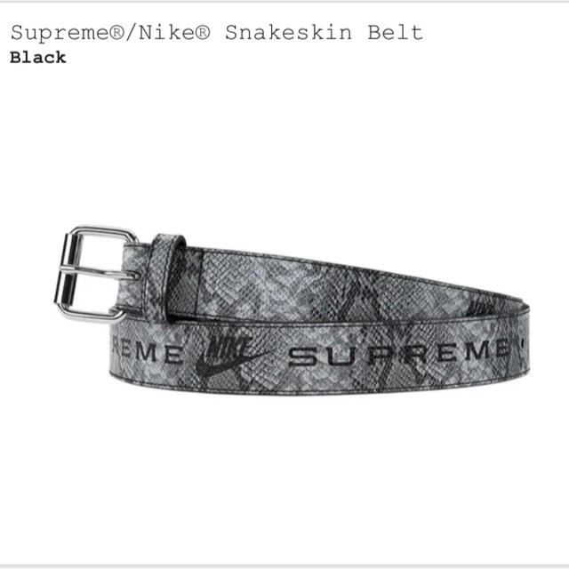 Supreme(シュプリーム)のSupreme Nike Shakeskin Belt シュプリーム ナイキ  メンズのファッション小物(ベルト)の商品写真