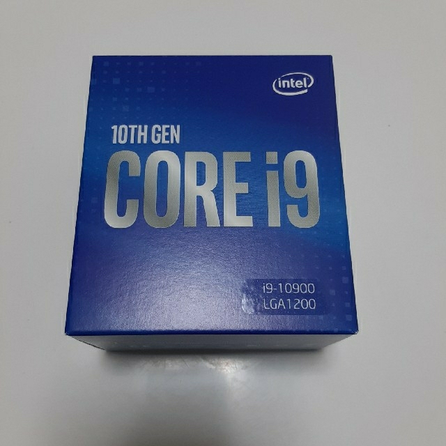 PCパーツintel core i9-10900 BOX 未開封品