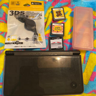 ニンテンドーDS(ニンテンドーDS)のNINTENDO DSi LL　ブラック(携帯用ゲーム機本体)