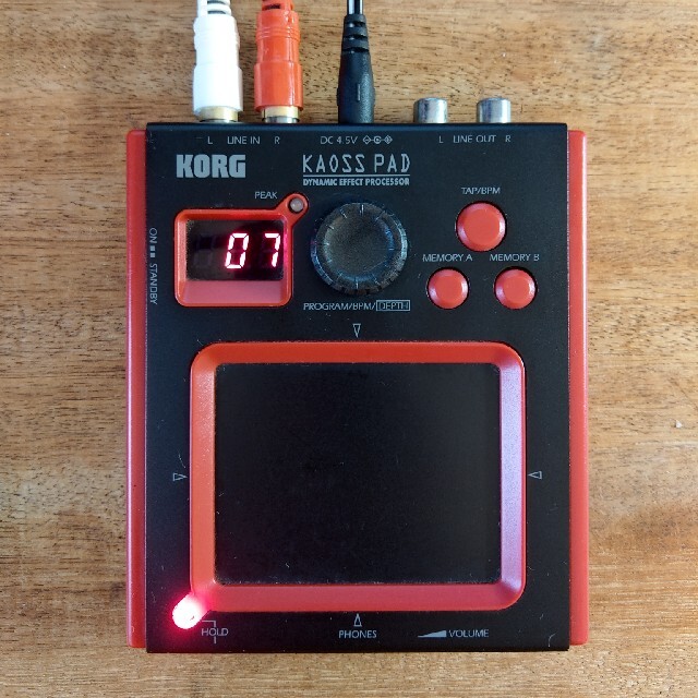 KORG(コルグ)のKorg KAOSS PAD Mini-KP 楽器のDJ機器(DJエフェクター)の商品写真
