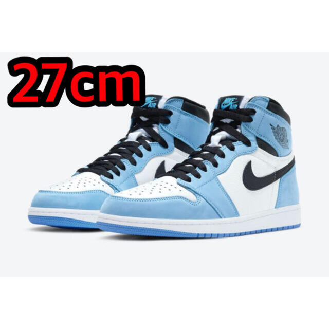 jordan 1 univercity blue ジョーダン ブルー 27スニーカー