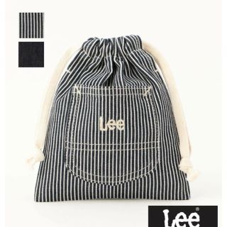 リー(Lee)の新品☆【Lee公式】巾着バッグ SMALL 給食袋(ランチボックス巾着)