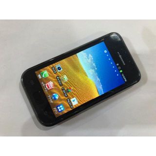 サムスン(SAMSUNG)のdocomo GALAXY S SC-02B ブラック　 中古品(スマートフォン本体)