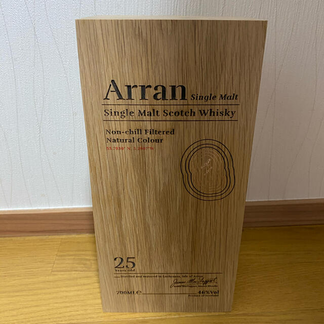 アラン25年　25年　アラン　arran 食品/飲料/酒の酒(ウイスキー)の商品写真