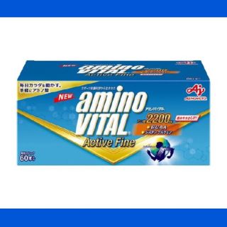 アジノモト(味の素)のアミノバイタルアクティブファイン　60本セット(トレーニング用品)