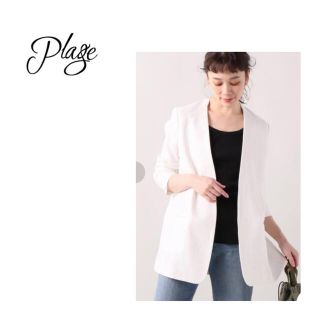 【美品】plage リネンジャケット