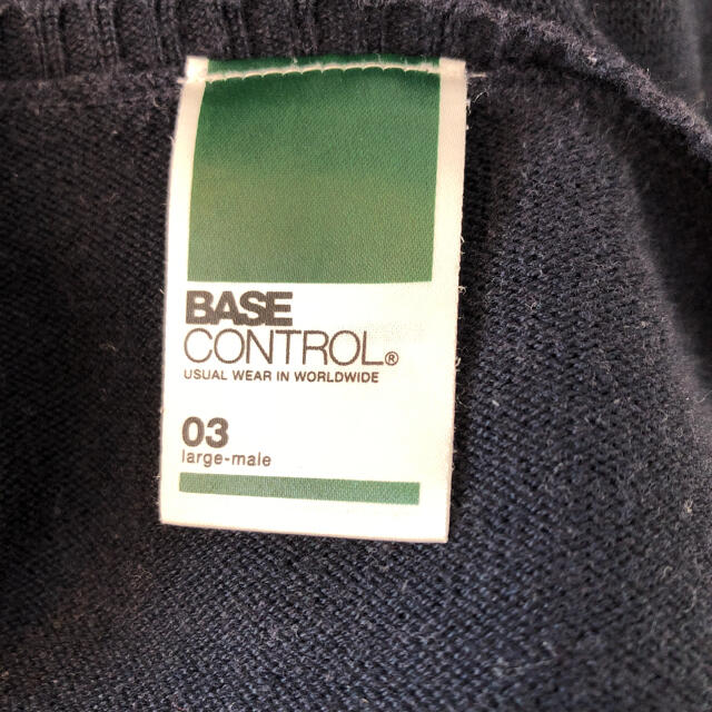 BASE CONTROL(ベースコントロール)のベースコントロール　ニット03L メンズのトップス(Tシャツ/カットソー(七分/長袖))の商品写真