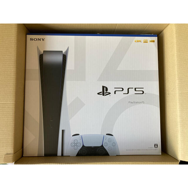 ゲームソフトゲーム機本体PS5 PlayStation5 通常版 ディスクドライブ搭載モデル 新品未使用