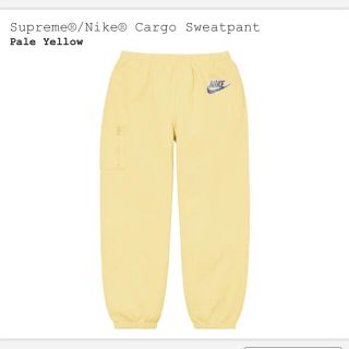 シュプリーム(Supreme)のSupreme / Nike Cargo Sweatpant 黄　S(その他)