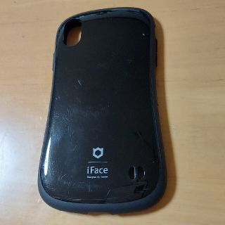 アイフォーン(iPhone)のHamee IFACE FIRST CLASS IPXR BK (Androidケース)