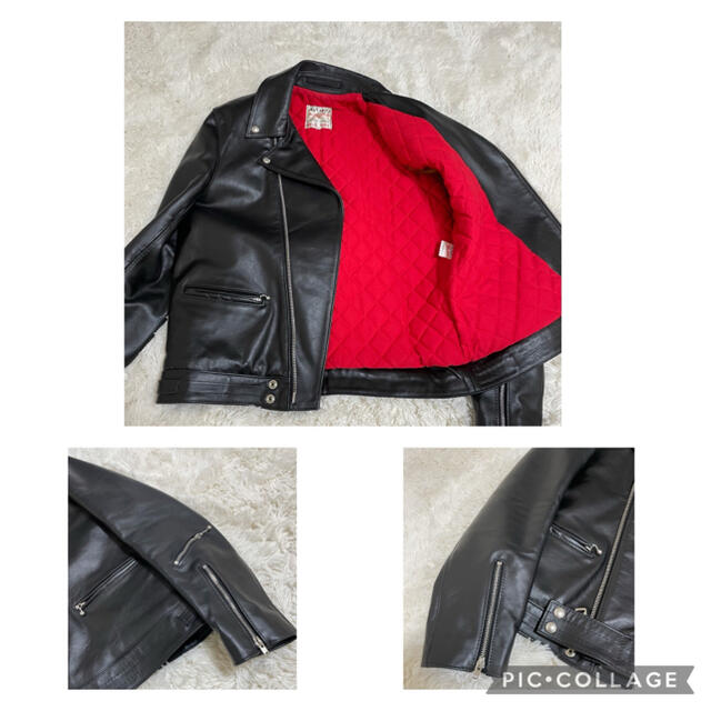 Lewis Leathers(ルイスレザー)のルイスレザー　サイクロン　タイトフィット　ホースハイド　441T メンズのジャケット/アウター(ライダースジャケット)の商品写真