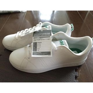 アディダス(adidas)の新品 adidas アディダス VALCLEAN 緑 バルクリーン 26.5㎝(スニーカー)