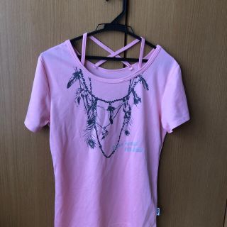 フィラ(FILA)のFIRA ピンクMサイズ　Tシャツ(Tシャツ/カットソー(半袖/袖なし))