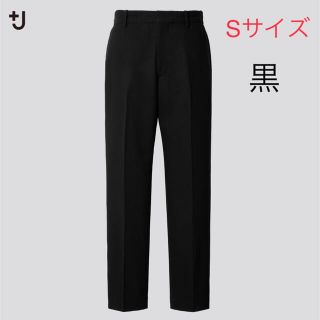 ユニクロ(UNIQLO)の+J ウールブレンドイージーパンツ 黒 S UNIQLO ユニクロ ジルサンダー(スラックス)