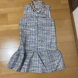 シーニューヨーク(Sea New York)のsea newyorkツイードワンピース美品(ミニワンピース)