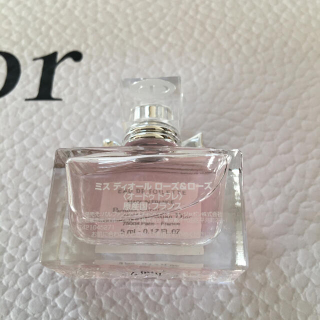 Dior(ディオール)のミスディオール　ローズ＆ローズ　5ml ミニサイズ コスメ/美容の香水(香水(女性用))の商品写真