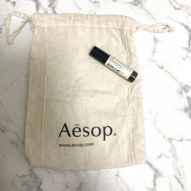 Aesop(イソップ)のイソップ　フライトセラピー、巾着 コスメ/美容のリラクゼーション(アロマオイル)の商品写真