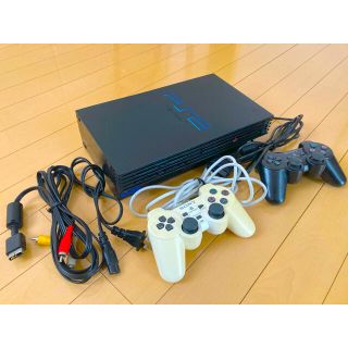 プレイステーション2(PlayStation2)の【中古】ps2 本体　ソフトおまけ付き(家庭用ゲーム機本体)