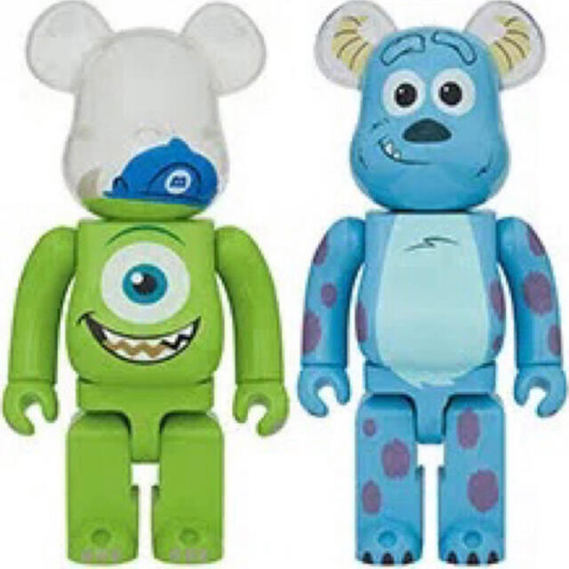 Disney(ディズニー)のBE@RBRICK SULLEY MIKE 1000％  エンタメ/ホビーのフィギュア(SF/ファンタジー/ホラー)の商品写真