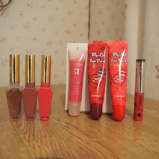 ランコム(LANCOME)の【中古セット】ランコム キャンメイク ベリサムリップグロスリップティント口紅(リップグロス)