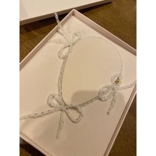 Drawer - 新品未使用 シモーネロシャ クリスタル リボンネックレスの