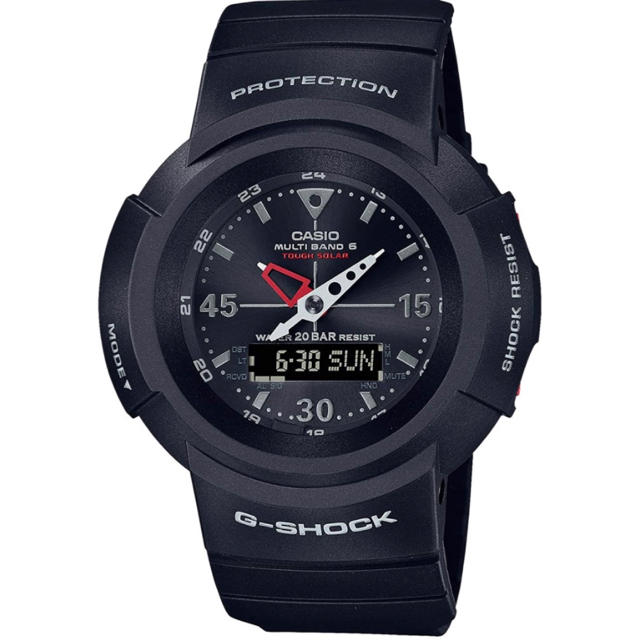 CASIO カシオ G-SHOCK AWG-500J 電波ソーラー 稼働品