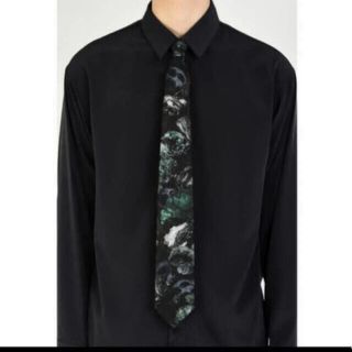 ラッドミュージシャン(LAD MUSICIAN)の20aw TIE ネクタイ　GREEN 新品　定価以下(ネクタイ)