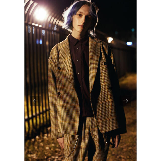 jieda 18AW HOUND'S TOOTH TAILORED JACKET