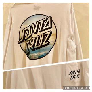 スラッシャー(THRASHER)の[古着]　Santa Cruz  サンタクルーズ　ロンTシャツ　 バックプリント(Tシャツ/カットソー(七分/長袖))