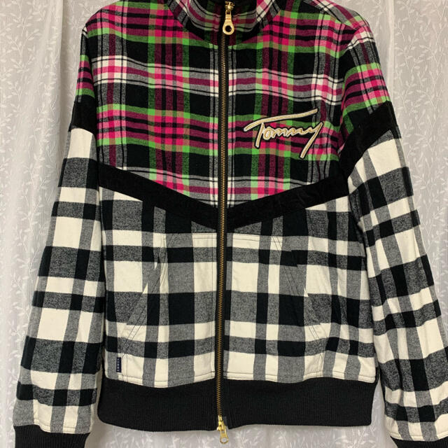 TOMMY(トミー)のTOMMY チェック柄パーカー メンズのトップス(パーカー)の商品写真