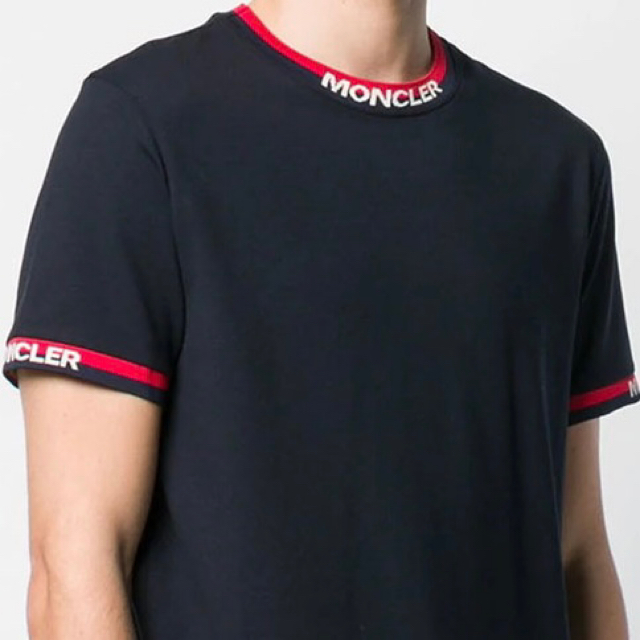 新発売】 モンクレール Tシャツ ロゴ ブラック 黒 サイズM 国内正規品 ...