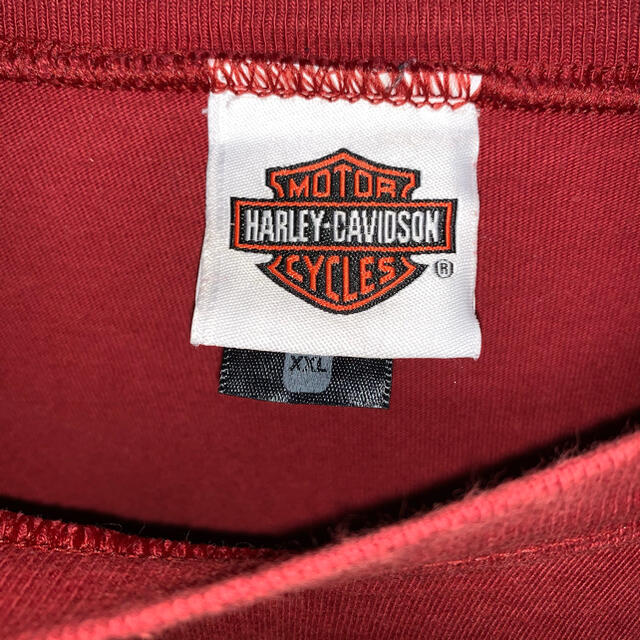 Harley Davidson(ハーレーダビッドソン)の【激レア】【90s】Harley-Davidson ロンT トップス　長袖 メンズのトップス(Tシャツ/カットソー(七分/長袖))の商品写真