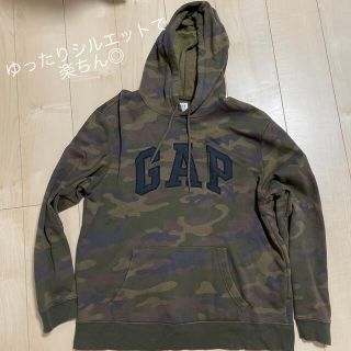 ギャップ(GAP)の【GAP】 パーカー　迷彩　春服　レディースメンズ　値下げ(パーカー)