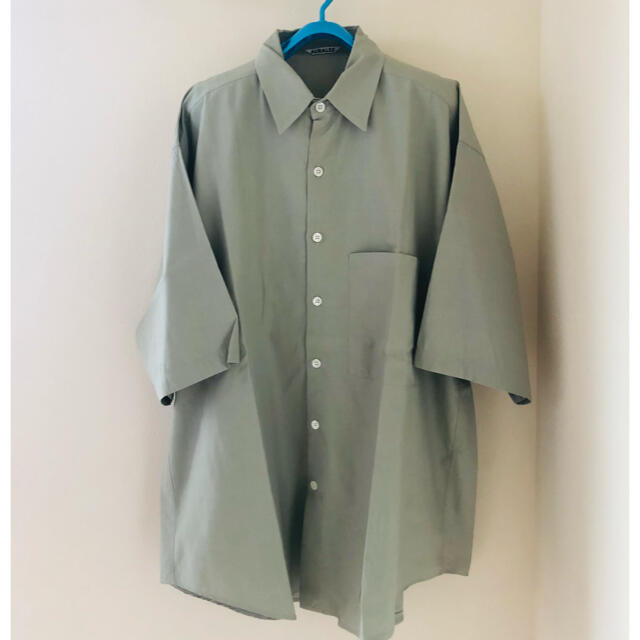 AURALEE オーラリー 20ss シャツ ライトグリーン 5 finx | www.jarussi