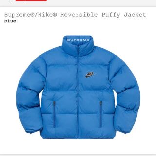 シュプリーム(Supreme)のsupreme nike reversible puffy jacket L(ダウンジャケット)