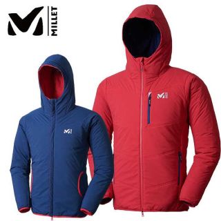 ミレー(MILLET)のMILLETミレー リバーシブルジャケット トイリバーシブルフーディー メンズM(登山用品)