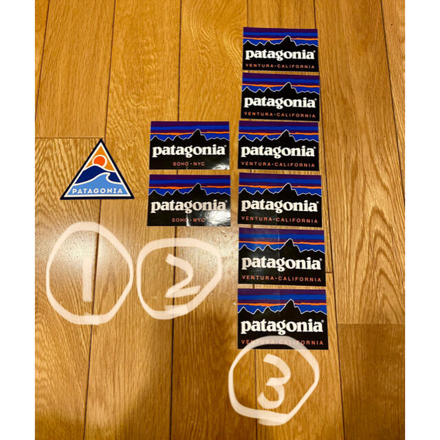 patagonia(パタゴニア)のpatagonia ステッカー インテリア/住まい/日用品の文房具(シール)の商品写真