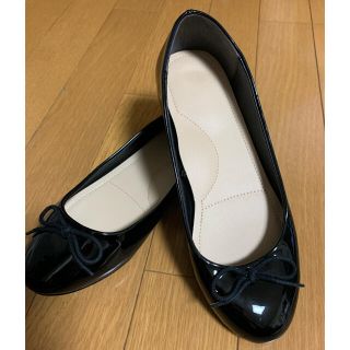 ユニクロ(UNIQLO)のフラットシューズ パンプス バレエシューズ　22.5cm(バレエシューズ)