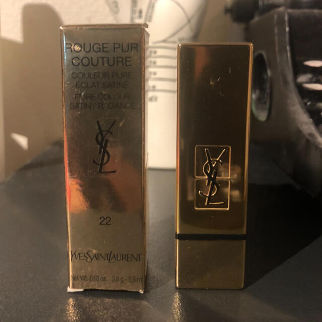 Yves Saint Laurent Beaute(イヴサンローランボーテ)の新品、未使用　イヴ・サンローラン　ルージュピュールクチュール#22 コスメ/美容のベースメイク/化粧品(口紅)の商品写真