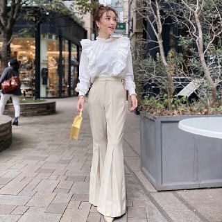 クーポン期間限定!エイミーイストワール フレアシンプルパンツ