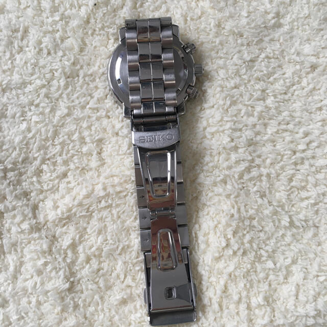SEIKO(セイコー)の専用☆SEIKO パイロットウォッチ　クロノグラフ メンズの時計(金属ベルト)の商品写真