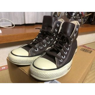 コンバース(CONVERSE)のコンバース　オールスター チャックテイラー 25.0cm レザー ブラウン(スニーカー)