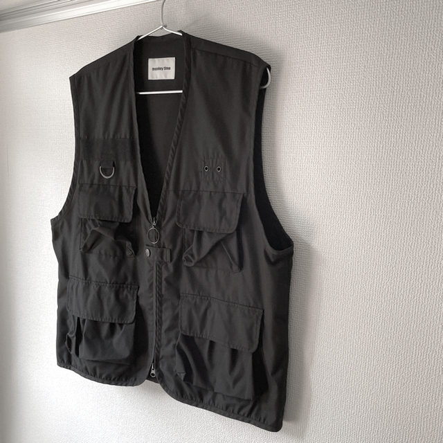 BEAUTY&YOUTH UNITED ARROWS(ビューティアンドユースユナイテッドアローズ)のTC WTHR MULTI POCKET VEST メンズのトップス(ベスト)の商品写真