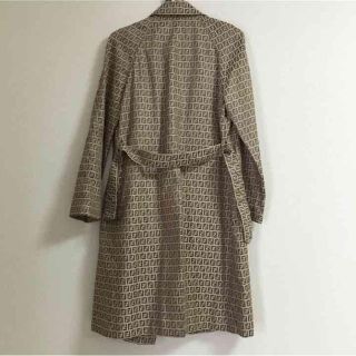 FENDI トレンチコート 42/フェンディ コットン リネン ストレッチ